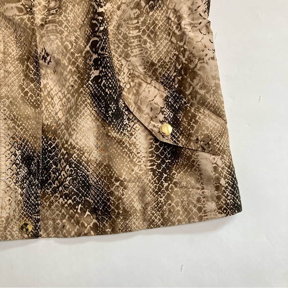 LAUREN RALPH LAUREN snakeskin windbreaker - Picture 3 of 13